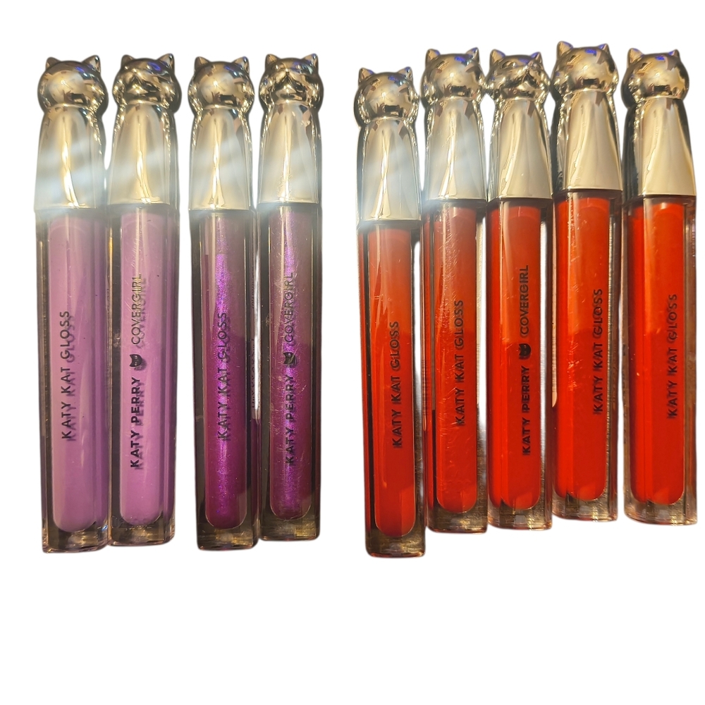 Lot of 9 Katy Perry lip gloss